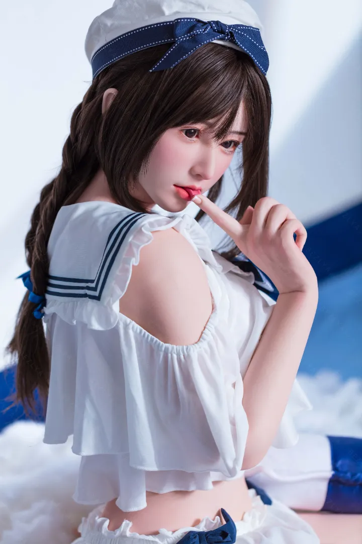 160cm (5ft3) B罩杯 輕量化 矽膠 性愛娃娃 头部 Balloon